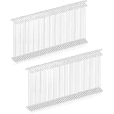 10000pcs 2 inch Standard Tagging Gun Fasteners, Clothing Tag Barbs Attachments Price Label for All Standard Price Tag Gun Gar