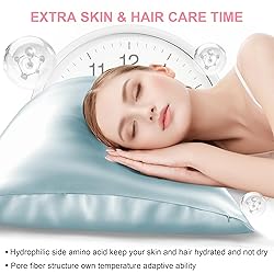 Mulberry Silk Pillow Cases King Size with Hidden