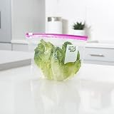 XupZip 4.55L Slider Freezer Bags Bamboo Seal 1 Gallon 15 Pcs view 6
