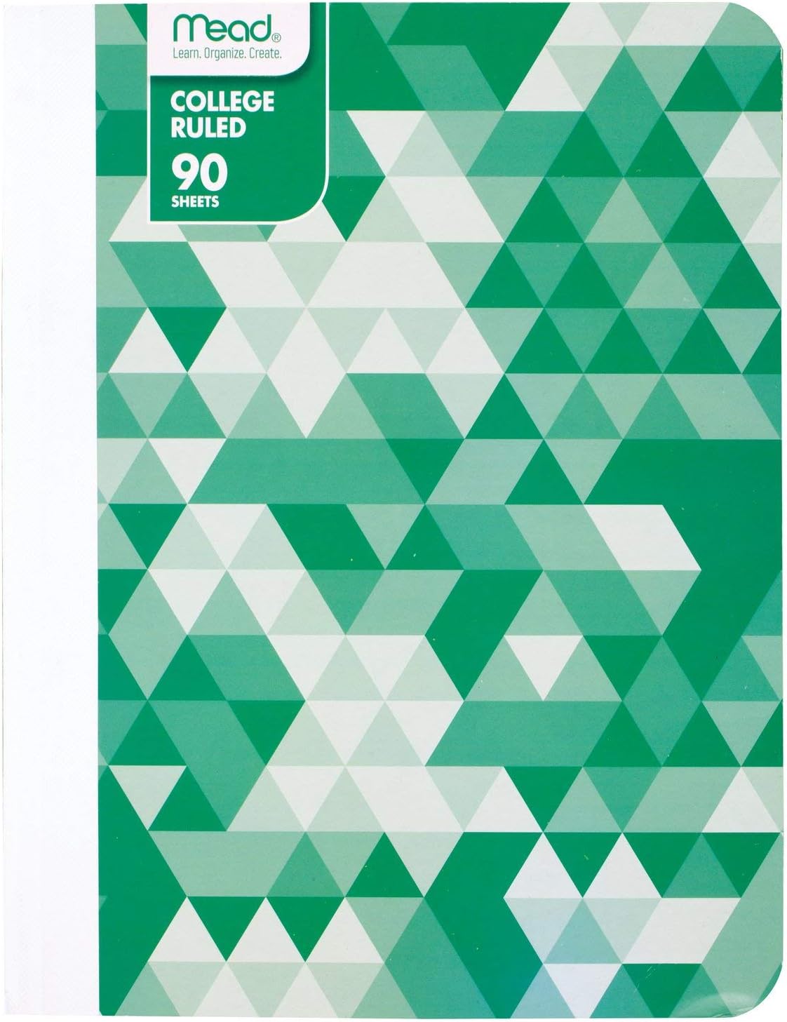 Mead Composition Book/Notebook, College Ruled Paper, 90 Sheets, Fashion, Green (38356)