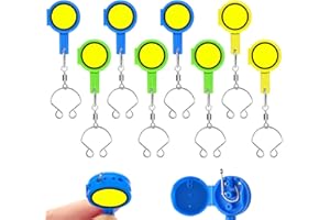 CVERNY Fishing Knot Tying Tool 8PCS Fishing Hook Covers for Protection and Tying, Fishing Gear for Freshwater and Saltwater, Fishing Line Cutter, Fishing Accessories for Men Fishermen Beginner Anglers