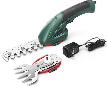 small rechargeable hedge trimmer