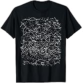 Astronomy Constellations, Stars Galaxy Celestial T-Shirt