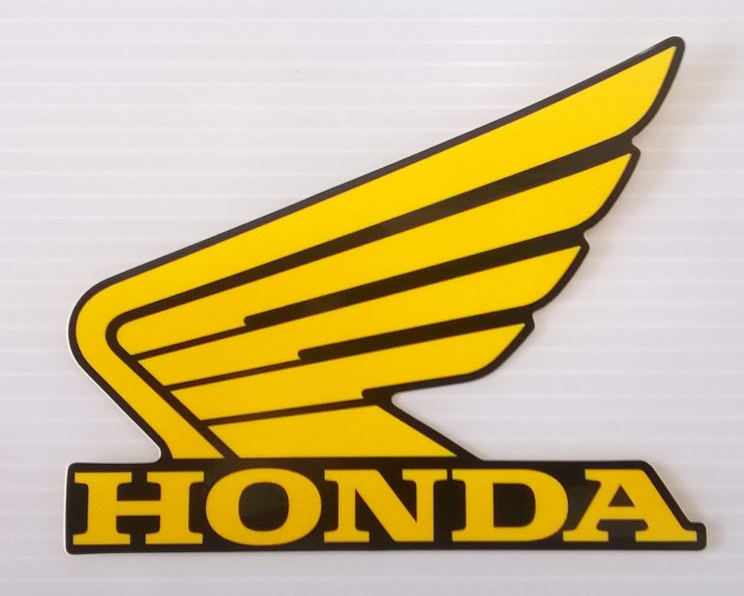 Online Shopping Sports Honda Wings Fuel Tank Gas Tank Stickers Decals 2 X 100mm Yellow Black Left Right Brand New Team Promotions Sonoritaaparelhosauditivos Com Br