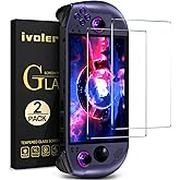 ivoler 2-Pack Screen Protector Tempered Glass for Lenovo Legion Go S Handheld 2025, Full Coverage Transparent HD Clear Anti-S