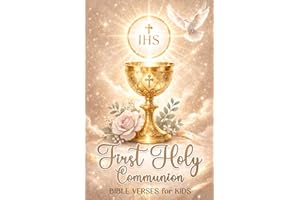 First Holy Communion Bible Verses for Kids: Gift for Catholic Girls and Boys