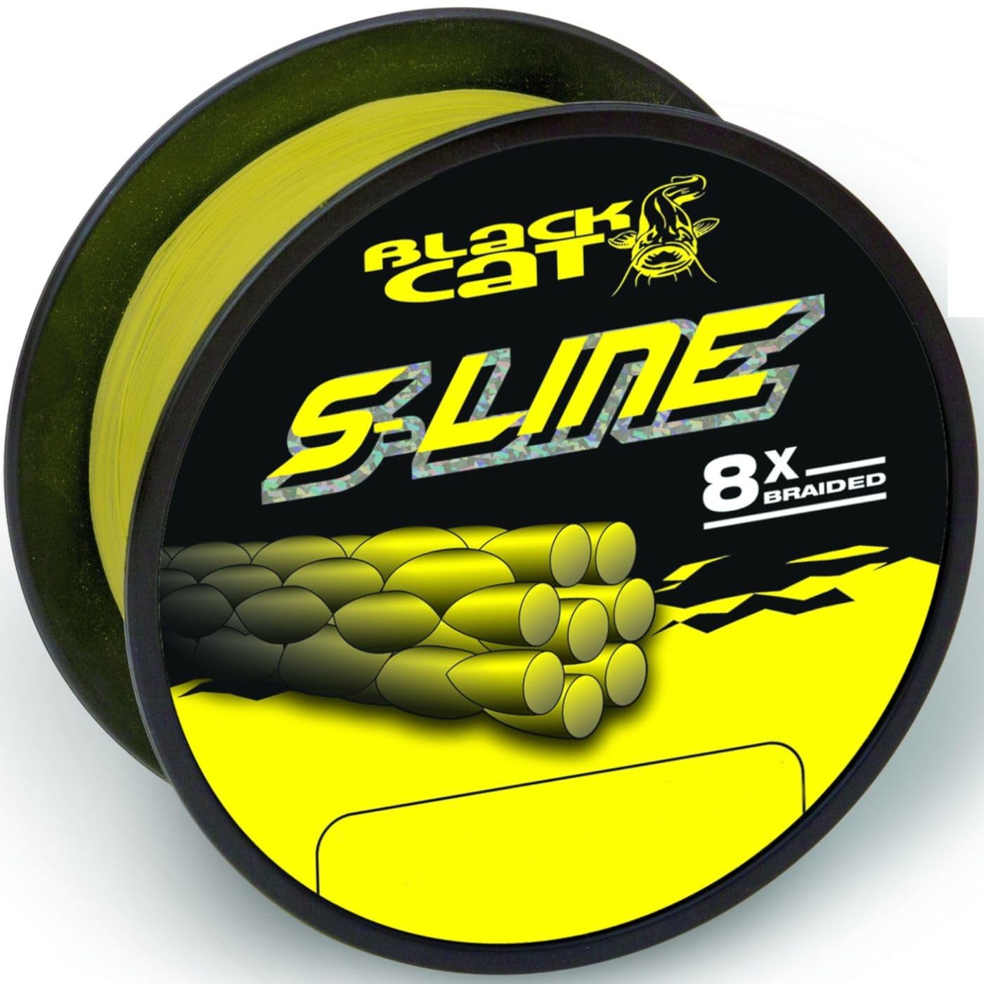Blackcat Yellow Black Cat S-Line Diameter 0.42 mm 250 m 45 kg