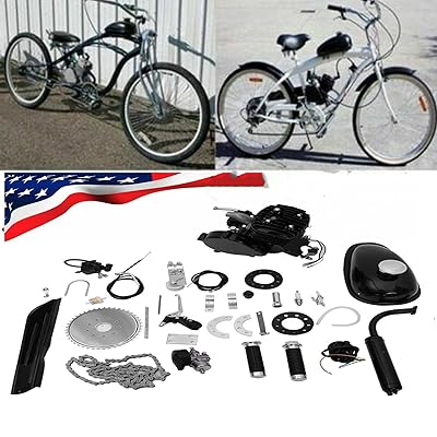 80cc Gas Powered Bicycle Kit Amazon 80CC Bicycle Engine Kit,
