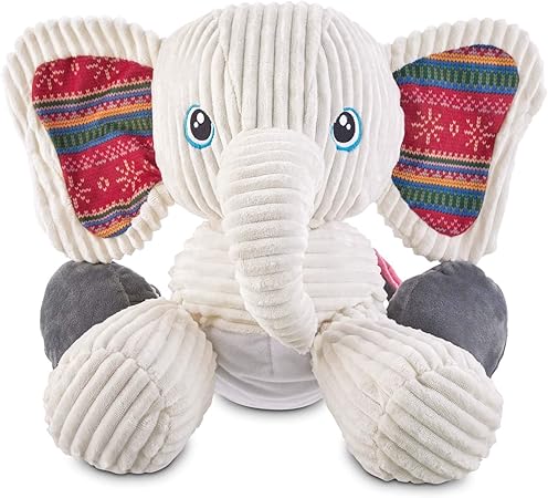 plush white elephant