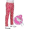 Royal & Awesome Mens Golf Pants, Golf Pants Men Relaxed Fit, Plaid Pants Men