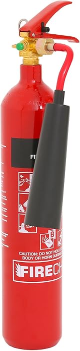 Firechief FXC2S CO2 Fire Extinguisher 2kg Red Steel XTR Fire Safety view 2