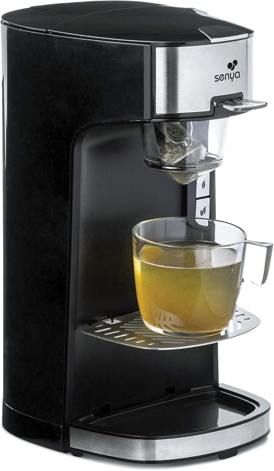 Senya SYBF-CM013N Teemaschine, 1415, Stainless Steel, Noire