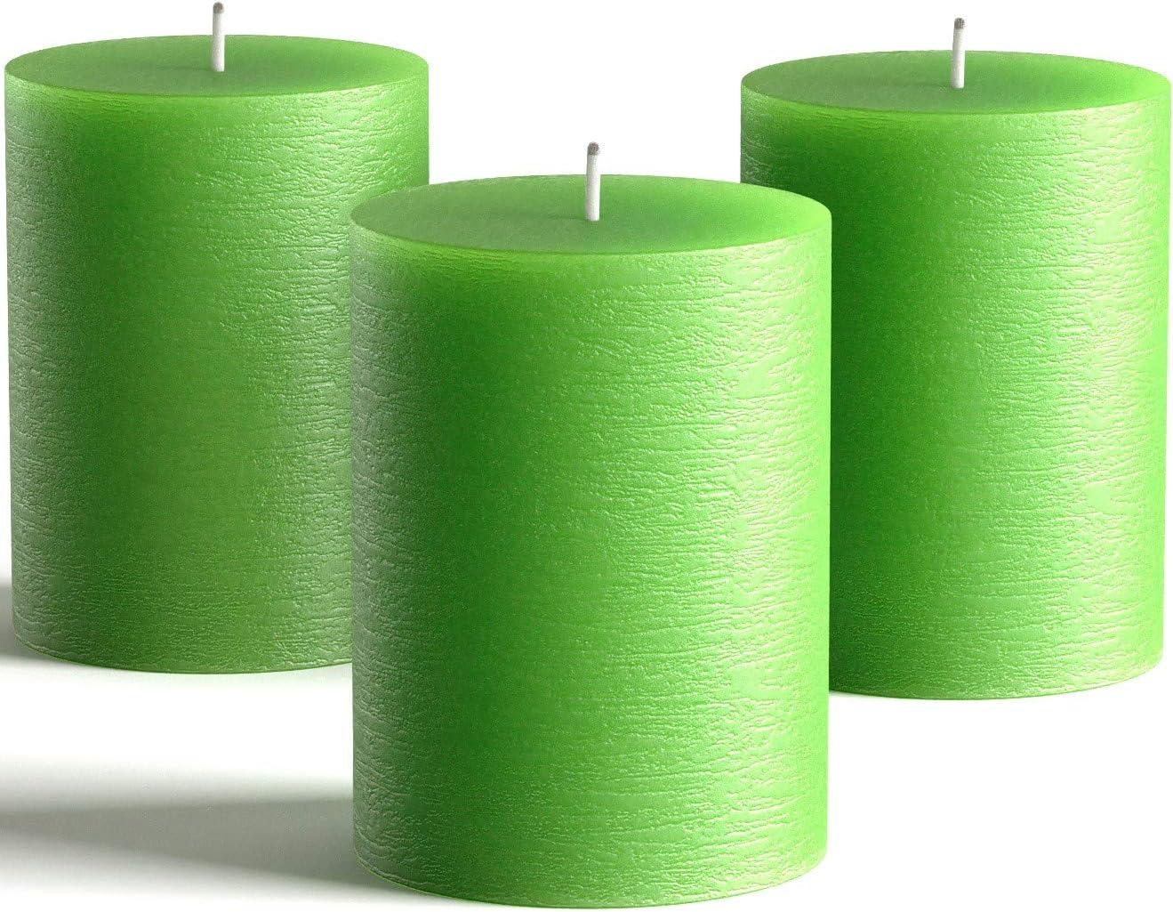 Amazon.com: Set of 3 Pillar Candles 3 