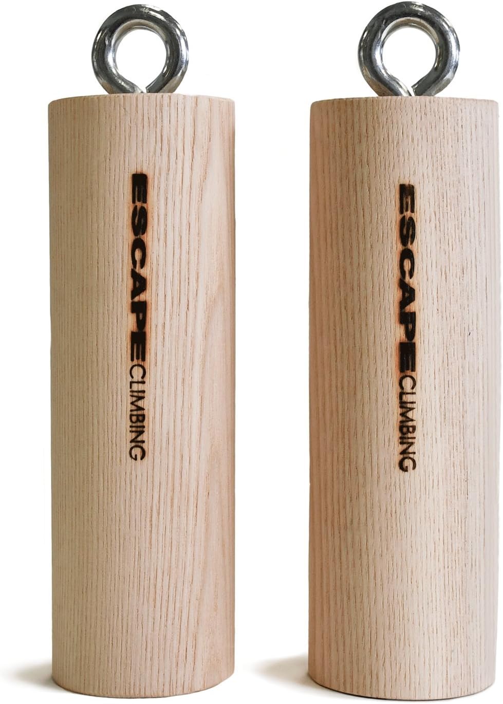 Escape Climbing Power Piston | Premium Wood Training Tool for Grip Strength | Full Upper Body and Core Workout | Rock Climbing | Bouldering | Two Pack