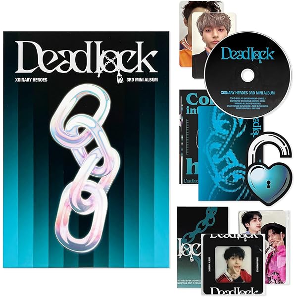 xdinaryheroes Deadlock odeサインアルバム XDINARY HEROES SIGNED Album Deadlock 3rd Mini Album