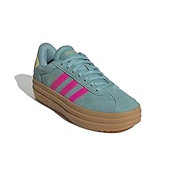 adidas Women's VL Court Bold Sneaker, Powder