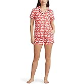 BedHead - Stretch Short Sleeve Shorty PJ Set - On the Catwalk - Small