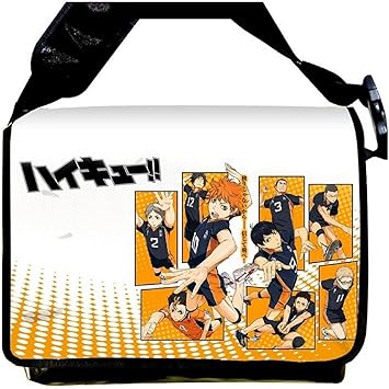 Amazon Com Yoyoshome Anime Haikyuu Cosplay Handbag Backpack Messenger Bag Shoulder Bag Computers Accessories