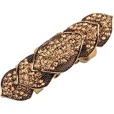 YACQ Women's Full Finger Jointed Long Adjustable Ring - Fit Finger Size 7 to 9 - Knuckle Armor Ring - 2-4/5 Inch Long - Halloween Party Costume Accessories Jewelry Gifts
