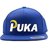 Tenacious Tops Snapback Blue Los Angeles Puka Nacua Logo Hat
