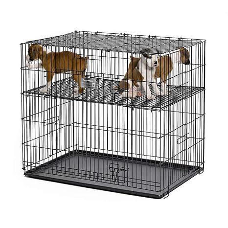 Amazon Com Puppy Playpen With Plastic Pan Size 24 D X 36
