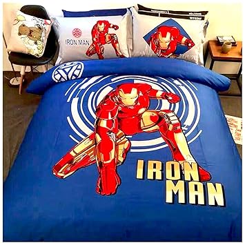 Amazon Com Peachy Baby Featuring Iron Man Bedding Sheet Set