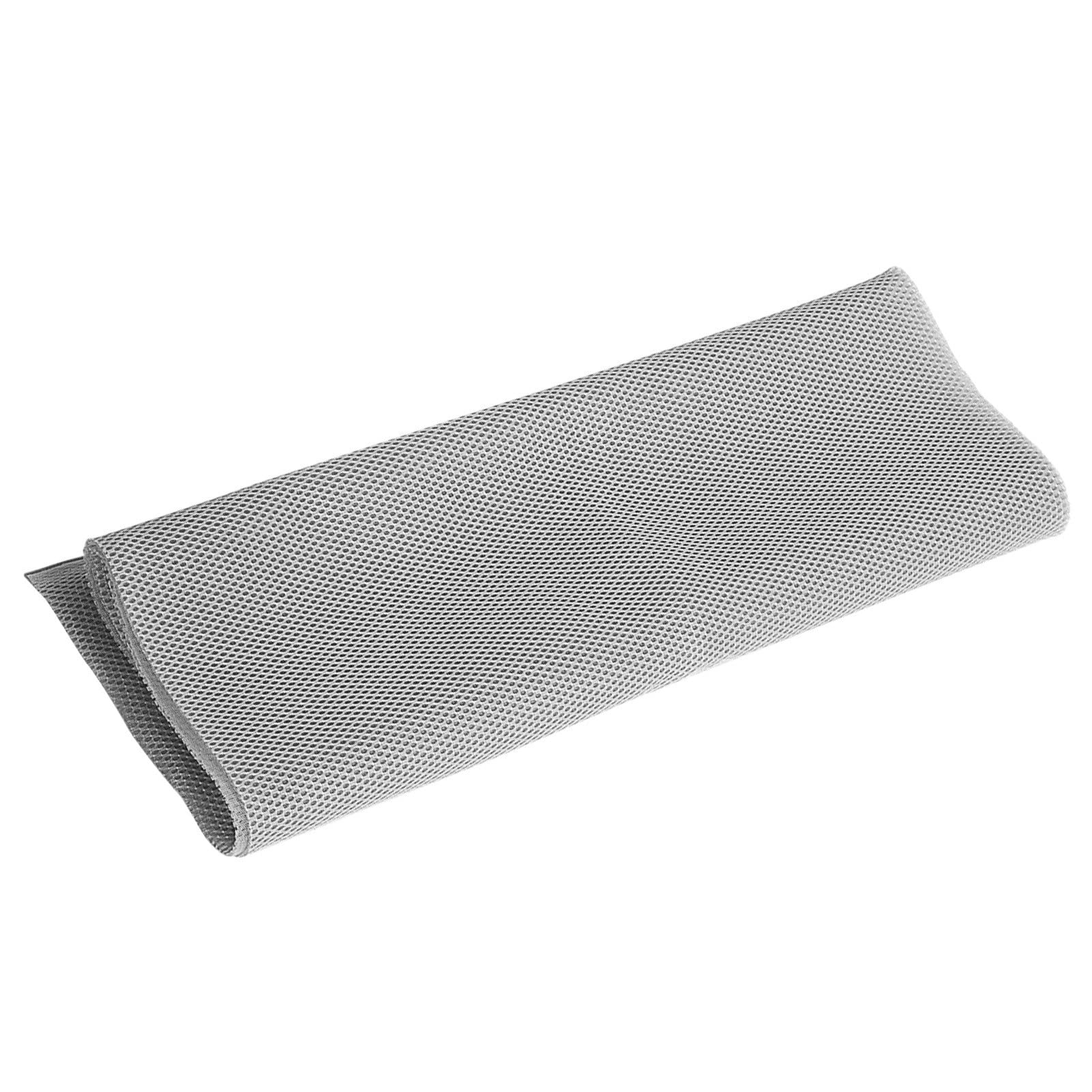 Speaker Dust Proof Protective Cover, 1.4m X 0.5m Stereo Speaker Soft Fabric Mesh Cloth Anti-dust Protective Grill Cloth Protector (Grey)
