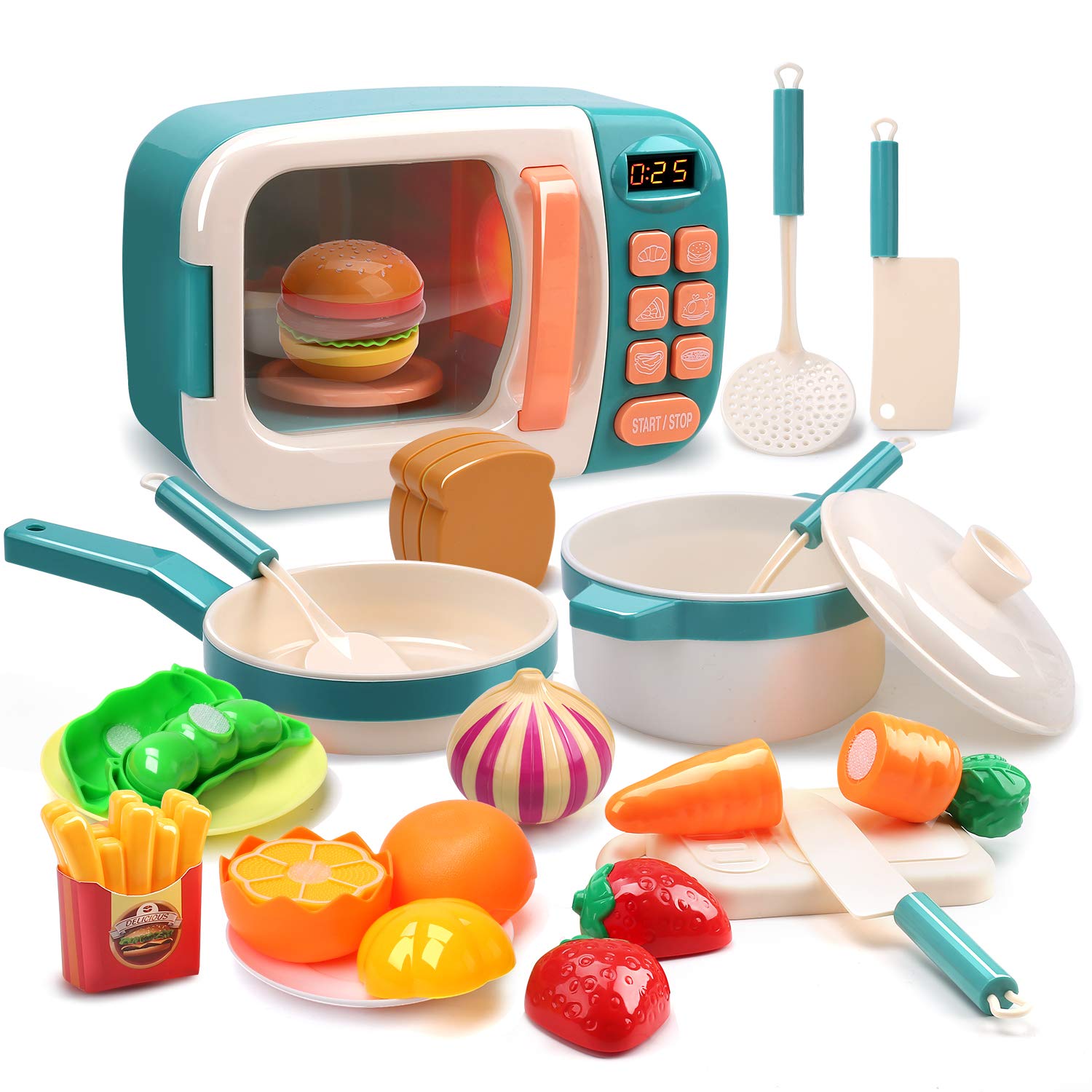 microwave toy set