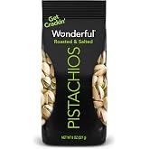 Wonderful Pistachios In Shell, Roasted and Salted Nuts, 8 Ounce Bag, Healthy Snack, Protein Snack, Pantry Staple