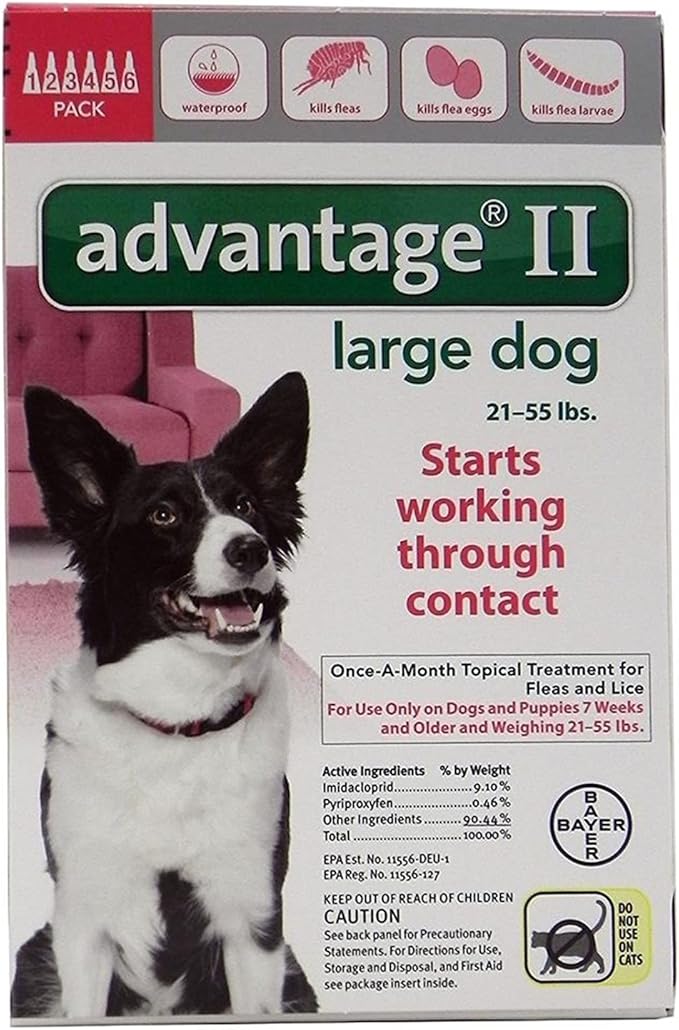 advantage ii extra large dog