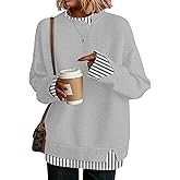 Disamer Womens Sweaters Fall Clothes Fashion 2026 Cowboy Chic Knit Cozy Sweater School Teacher Outfits Long Sleeve Pullover