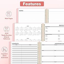 SUNEE 2025 Weekly and Monthly Planner - from
