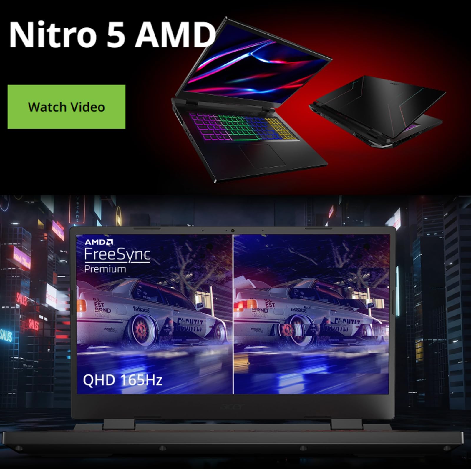 acer 2023 Newest Nitro 5 Gaming Laptop, 15.6