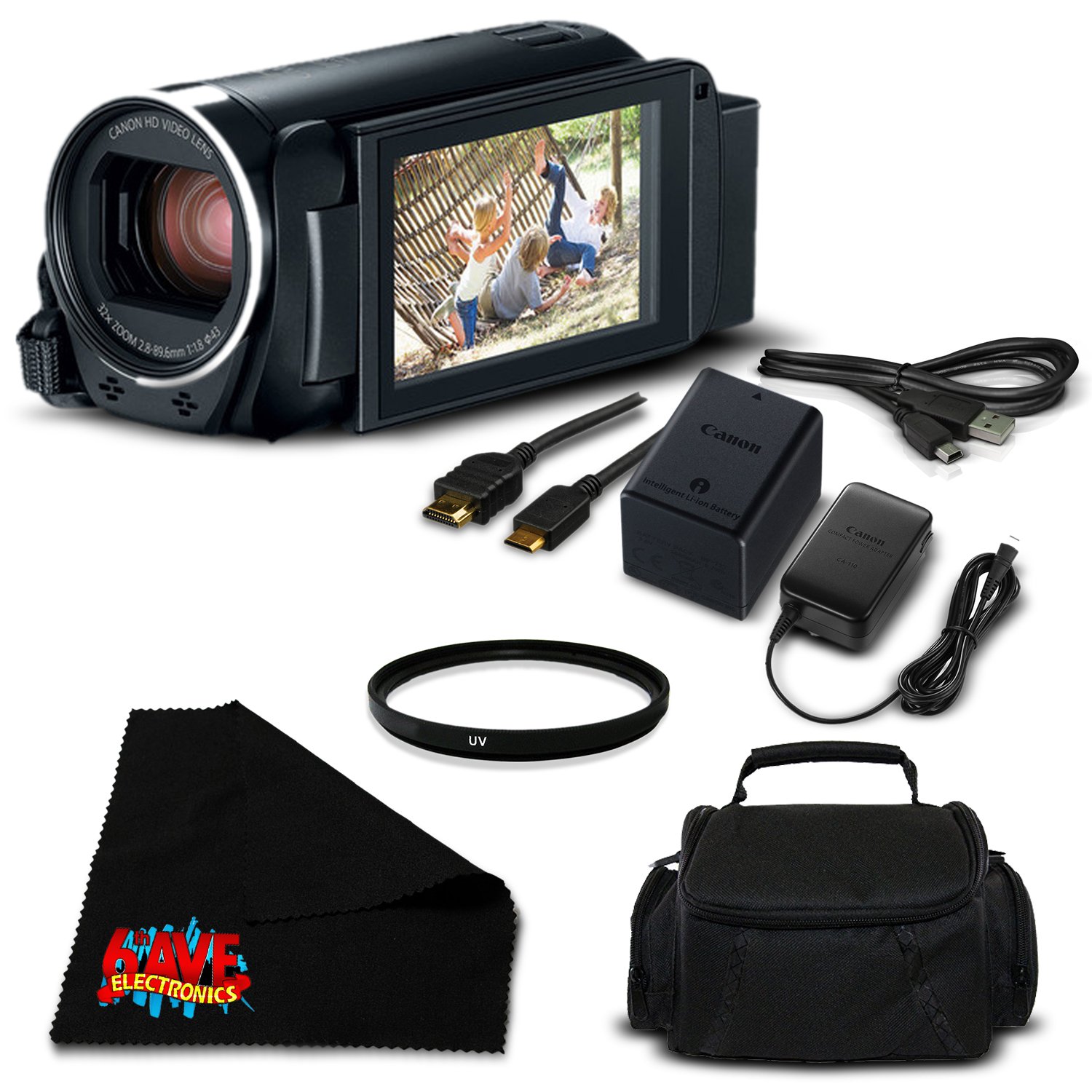 Canon VIXIA HF R800 Camcorder (Black) Full HD 1080p Bronze Level