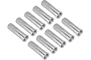 Arrow Inserts 0.244" Dia 6.2mm 7.2mm, 12 Pack Aluminum Shaft Adapter for Archery Points