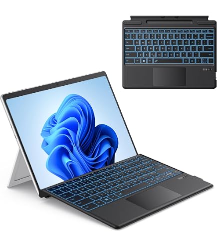 Amazon.com: Microsoft Type Cover Keyboard/Cover Case Surface Pro X