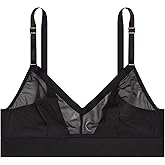 Harper Wilde Luxe Mesh Triangle Bralette - Lightweight Mesh Bralette for Women