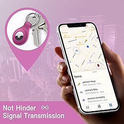 JETech Silicone Case for AirTag 2021 with