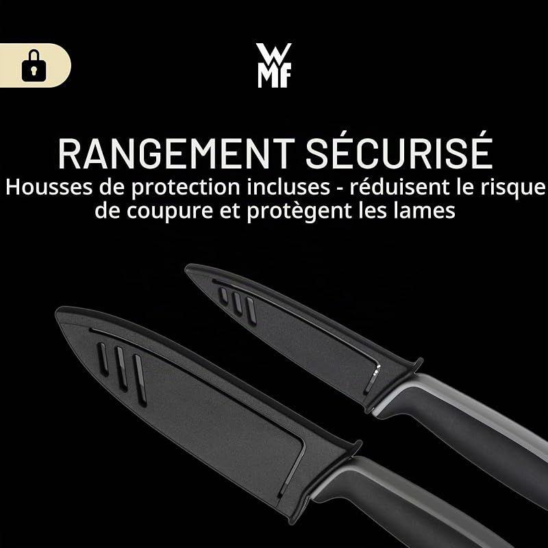 Touch Kit de 2 Couteaux Noir