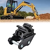 FLTRUCKTOP Mini Excavator Attachments Mechanical Quick Change Hitch for Small Digger Quick Coupler Fit Most of up to 3 tons Excavators
