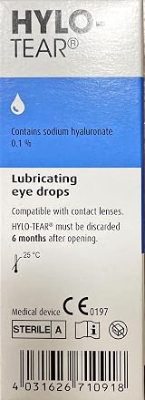 HYLO EYE CARE Hylo-Tear Long Lasting Eye Drops 7.5ml Triple Pack view 2