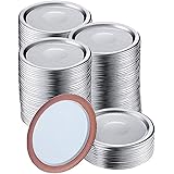 150 Pcs Mason Jar Lids,Regular Mouth Canning Lids Lids for Mason Jar Canning Lids,Aluminum Lids For Mason Jar Regular Mouth S