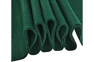 Feutre pour loisirs créatifs, 0,9 m carré, 1,4 mm d'épaisseur, feuilles de feutre doux, feutré par mètre pour projet d'art et