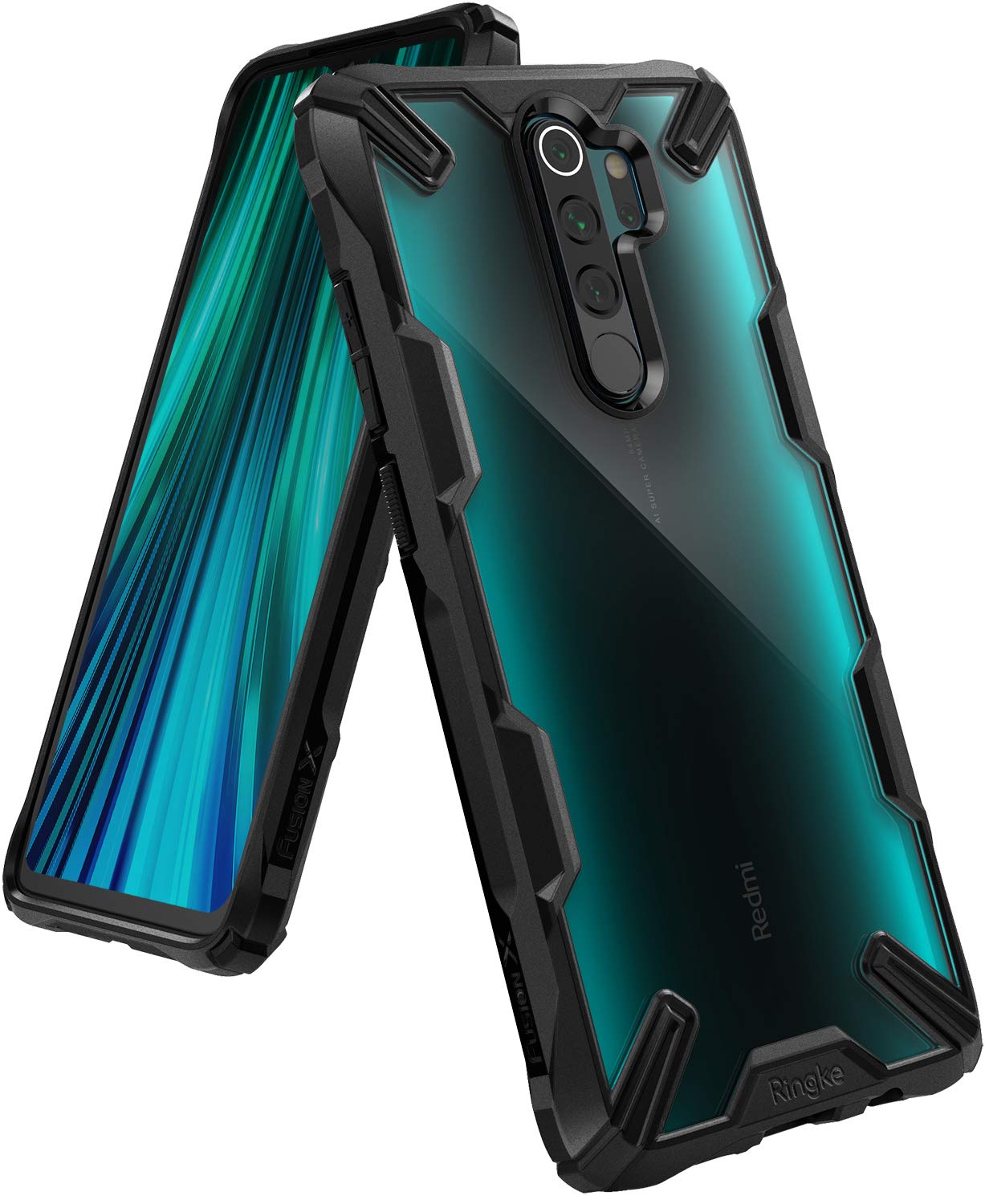 Ringke Fusion X Designed For Redmi Note 8 Pro Case Back Amazon In