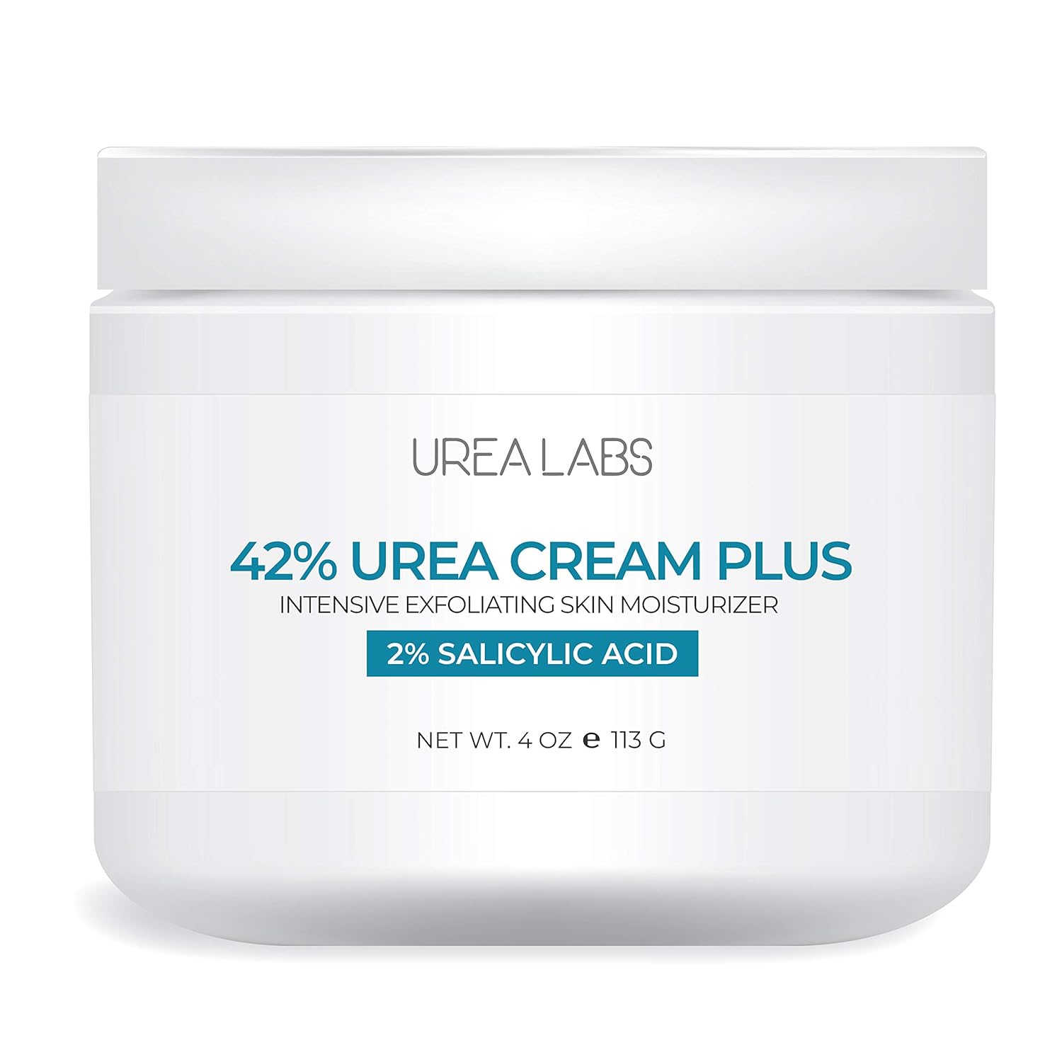 UREA LABS 42 Urea Cream PLUS w/ 2 Salicylic Acid, 4 Oz