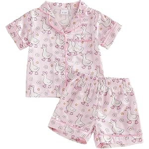 Toddler Baby Boy Girl Pajamas Set Summer Striped Shirt Tops Shorts Pjs Sets | Kids Toddler Baby Boy Girl Pajamas Set Floral S
