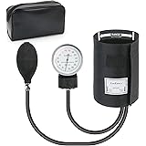 LotFancy Aneroid Sphygmomanometer, Professional Manual Blood Pressure Monitor with Large Adult Cuff (13" to 20"), Nurse BP Mo