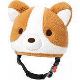 Hollowfly Ski Snowboard Helmet Cover Plush Animal Head Decoration | Cute Panda with Embroidered Eyes, Soft Plush Material, Universal Fit Elastic Strap, Fun Decor for Motorbike Skateboard