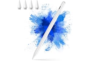 CMARS Stylus Pen for iPad 2018-2025, 20-Mins Fast Charge for Apple Pencil with Tilt & Palm Rejection, Active Digital Pens Compatible with iPad 6-10th Gen/A16, Pro 13"/12.9"/11”/M4, Air 3/4/5/M2/M3, Mini 5/6