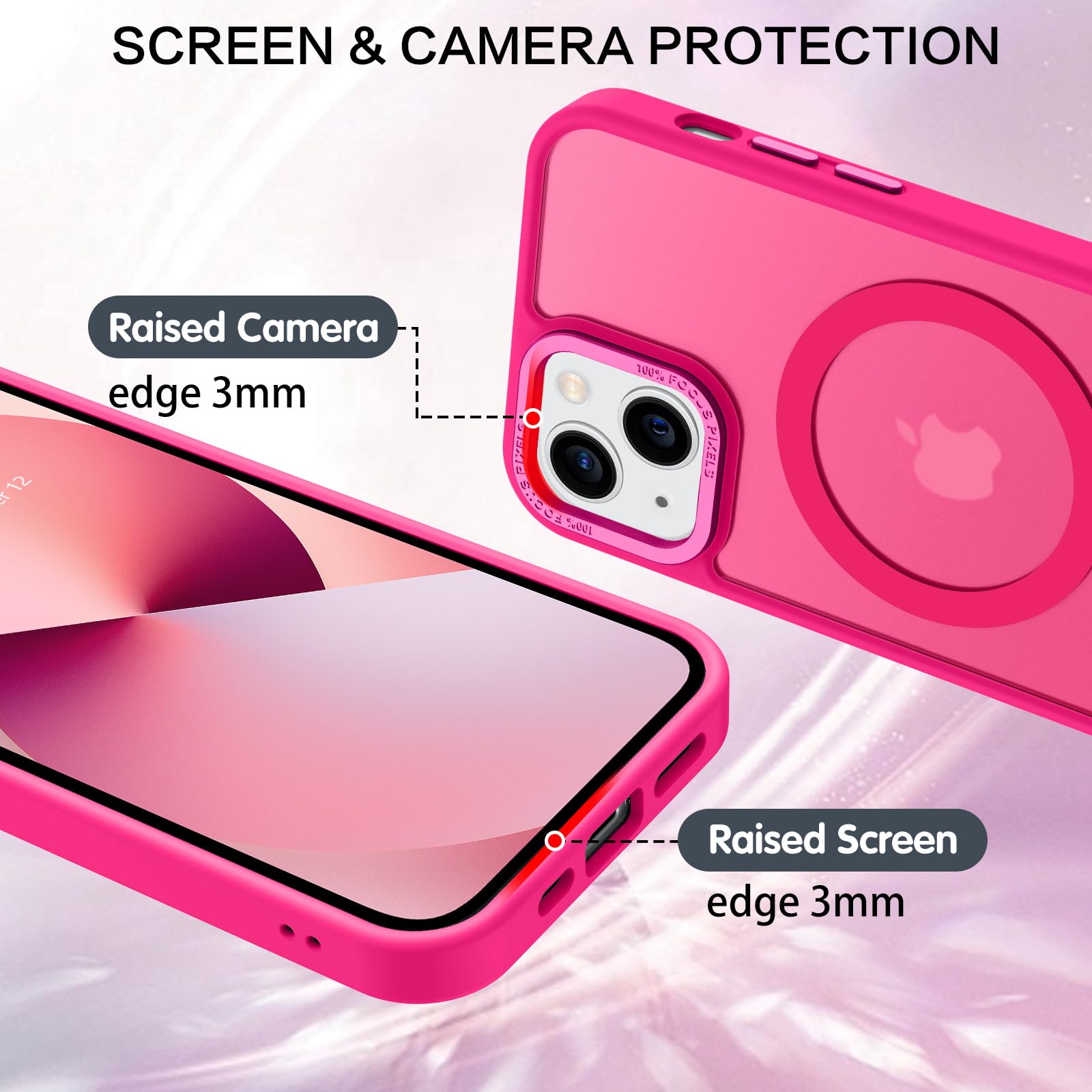 BENTOBEN for iPhone 13 Mini Phone Case, iPhone 13 Mini Case [Compatible with Magsafe] Translucent Matte Magnetic Slim Thin Shockproof Women Men Protective Cases Cover 5.4